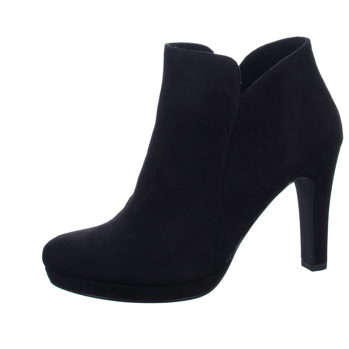 Tamaris slip-on/zip-up ankle boots with cold lining from 35mm heel
