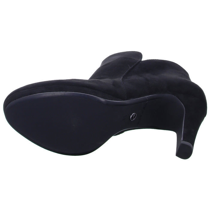 Tamaris slip-on/zip-up ankle boots with cold lining from 35mm heel