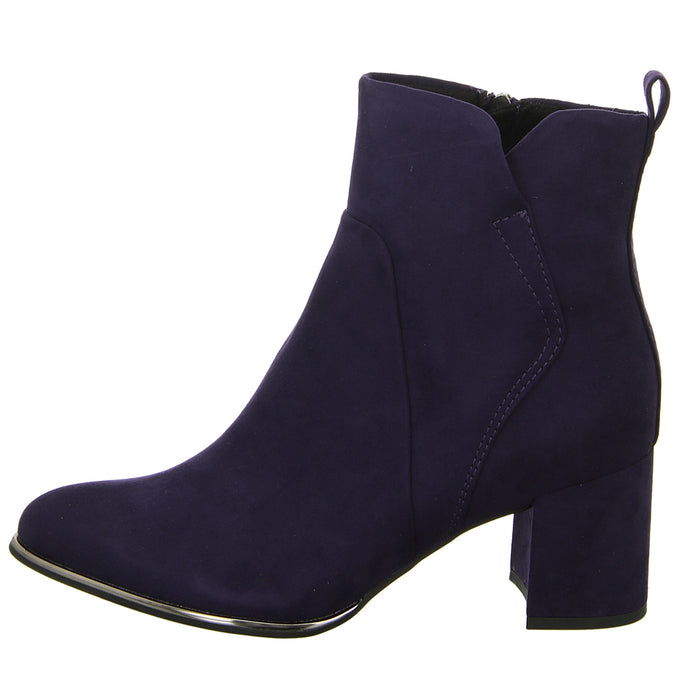 MARCO TOZZI slip-on/zip-up ankle boots with cold lining from 35mm heel