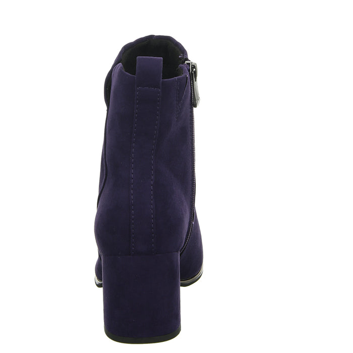 MARCO TOZZI slip-on/zip-up ankle boots with cold lining from 35mm heel