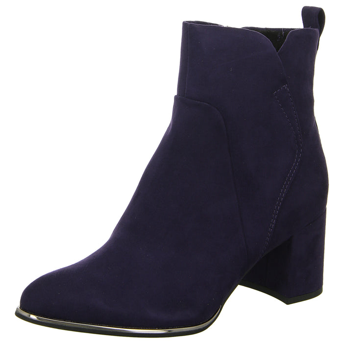 MARCO TOZZI slip-on/zip-up ankle boots with cold lining from 35mm heel