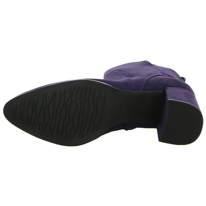 MARCO TOZZI slip-on/zip-up ankle boots with cold lining from 35mm heel