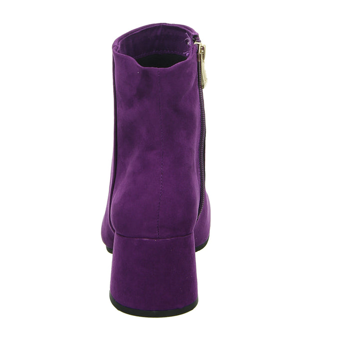 MARCO TOZZI slip-on/zip-up ankle boots with cold lining from 35mm heel