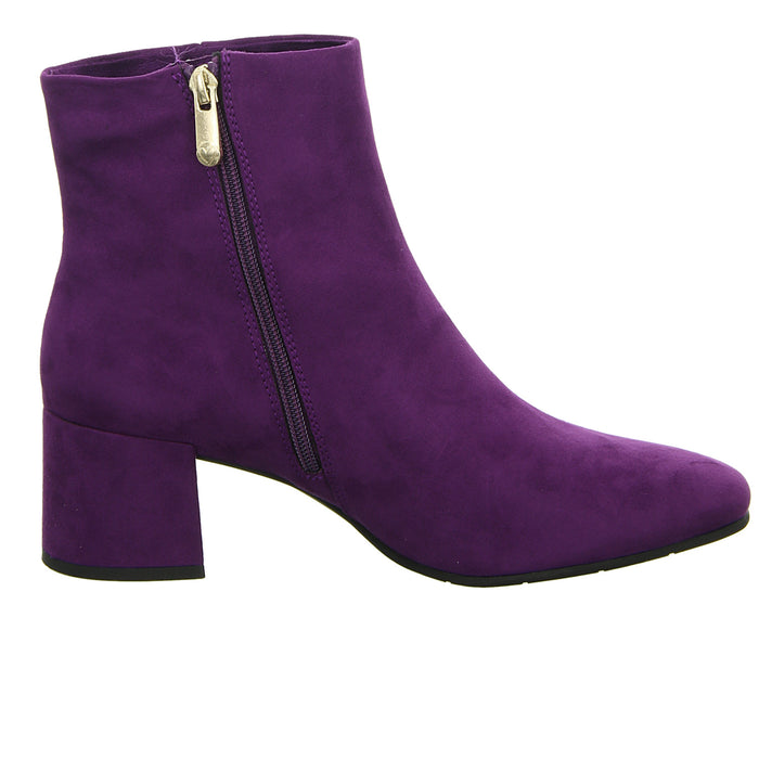 MARCO TOZZI slip-on/zip-up ankle boots with cold lining from 35mm heel