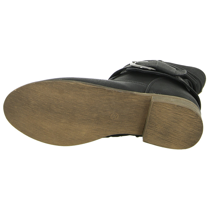 Alyssa slip-on/zip-up ankle boots with cold lining up to 35mm heel (casual)
