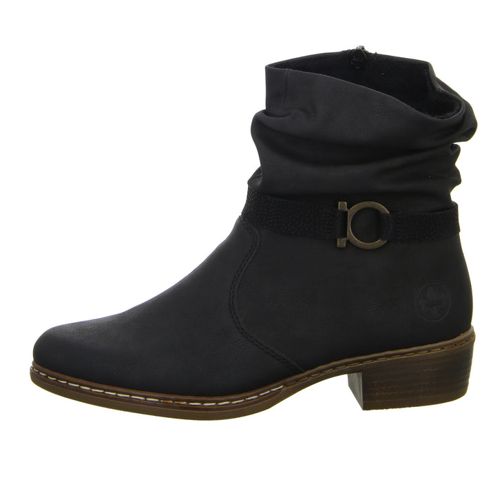 Rieker Schlupf-/Reißverschlußstiefelette Kaltfutter bis 35mm Absatz (casual) - SchuhEggers.de