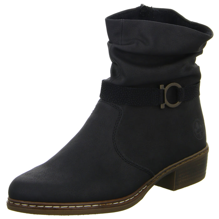 Rieker Schlupf-/Reißverschlußstiefelette Kaltfutter bis 35mm Absatz (casual) - SchuhEggers.de