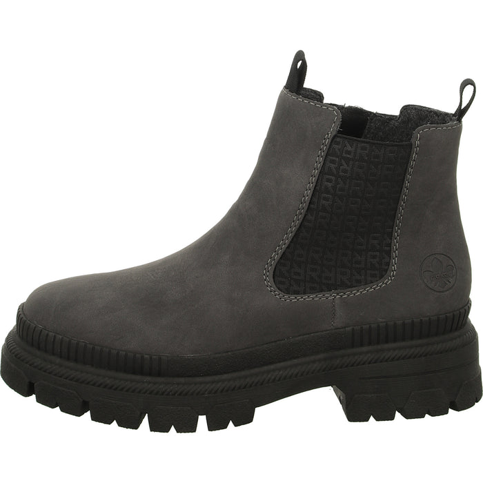 Rieker Schlupf-/Reißverschlußstiefelette Kaltfutter bis 35mm Absatz (casual) - SchuhEggers.de