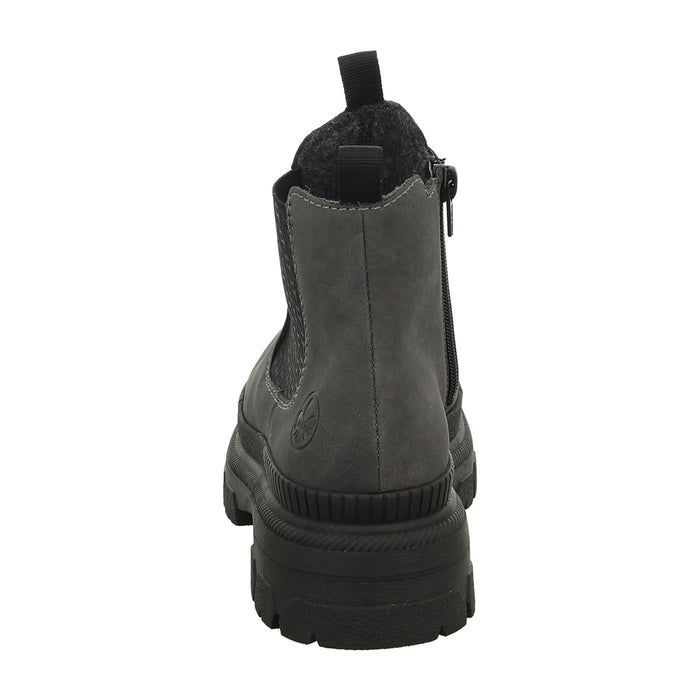 Rieker Schlupf-/Reißverschlußstiefelette Kaltfutter bis 35mm Absatz (casual) - SchuhEggers.de