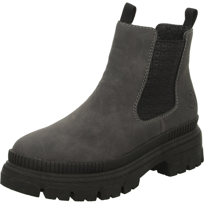Rieker Schlupf-/Reißverschlußstiefelette Kaltfutter bis 35mm Absatz (casual) - SchuhEggers.de