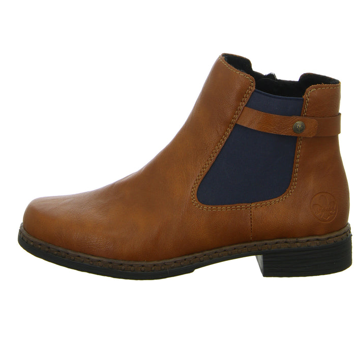 Rieker Schlupf-/Reißverschlußstiefelette Kaltfutter bis 35mm Absatz (casual) - SchuhEggers.de
