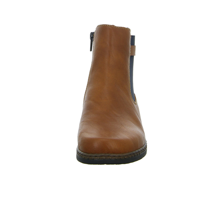 Rieker Schlupf-/Reißverschlußstiefelette Kaltfutter bis 35mm Absatz (casual) - SchuhEggers.de