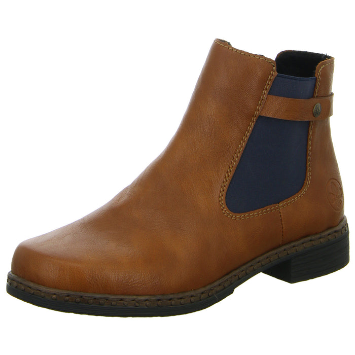 Rieker Schlupf-/Reißverschlußstiefelette Kaltfutter bis 35mm Absatz (casual) - SchuhEggers.de
