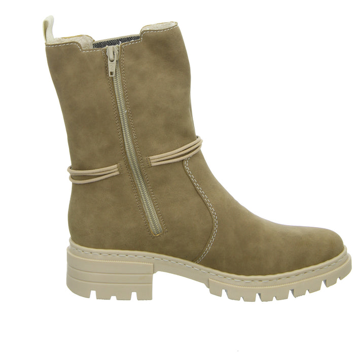 Rieker Schlupf-/Reißverschlußstiefelette Kaltfutter bis 35mm Absatz (casual) - SchuhEggers.de