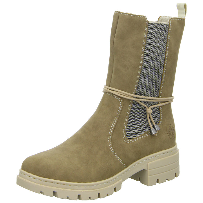 Rieker Schlupf-/Reißverschlußstiefelette Kaltfutter bis 35mm Absatz (casual) - SchuhEggers.de