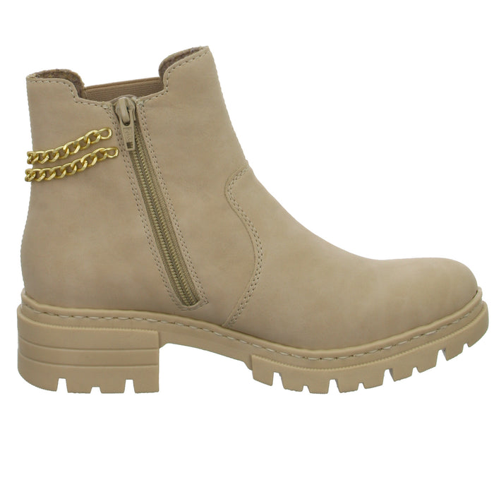 Rieker Schlupf-/Reißverschlußstiefelette Kaltfutter bis 35mm Absatz (casual) - SchuhEggers.de