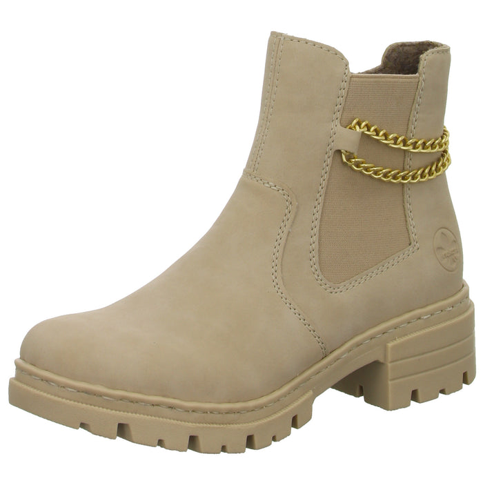 Rieker Schlupf-/Reißverschlußstiefelette Kaltfutter bis 35mm Absatz (casual) - SchuhEggers.de