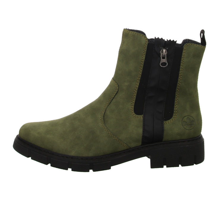 Rieker Schlupf-/Reißverschlußstiefelette Kaltfutter bis 35mm Absatz (casual) - SchuhEggers.de