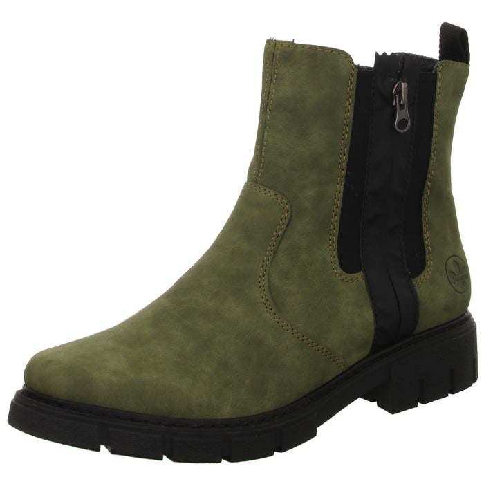 Rieker Schlupf-/Reißverschlußstiefelette Kaltfutter bis 35mm Absatz (casual) - SchuhEggers.de