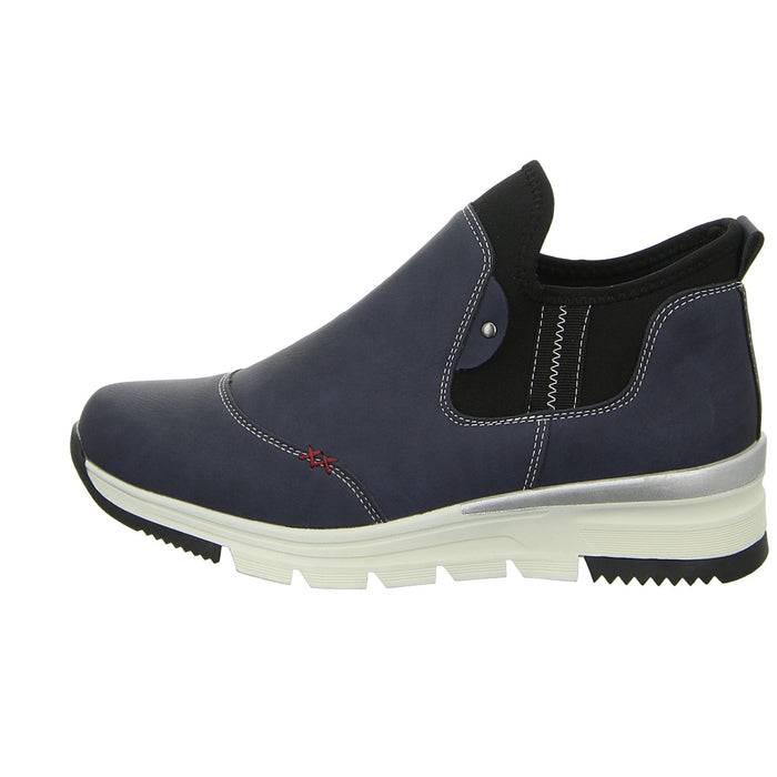 Alyssa slip-on/zip-up ankle boots with cold lining up to 35mm heel (casual)