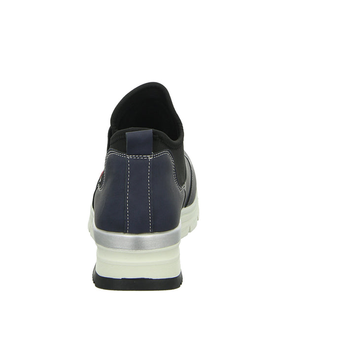 Alyssa slip-on/zip-up ankle boots with cold lining up to 35mm heel (casual)