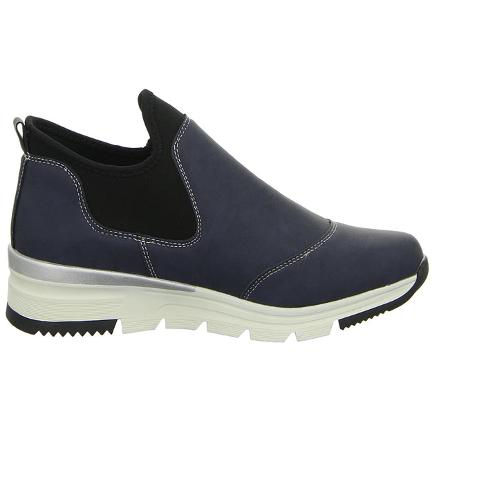 Alyssa slip-on/zip-up ankle boots with cold lining up to 35mm heel (casual)