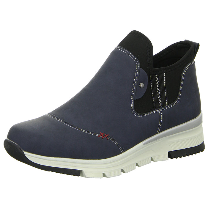 Alyssa slip-on/zip-up ankle boots with cold lining up to 35mm heel (casual)