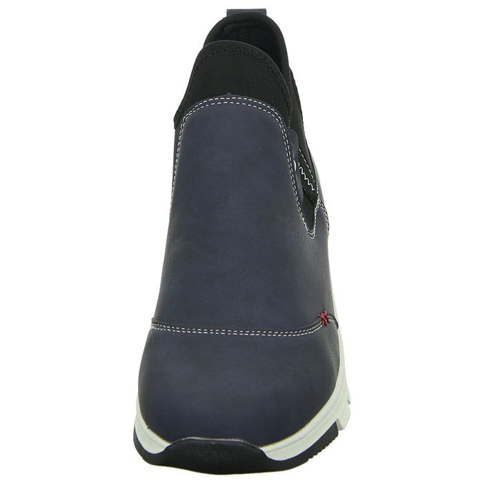 Alyssa slip-on/zip-up ankle boots with cold lining up to 35mm heel (casual)