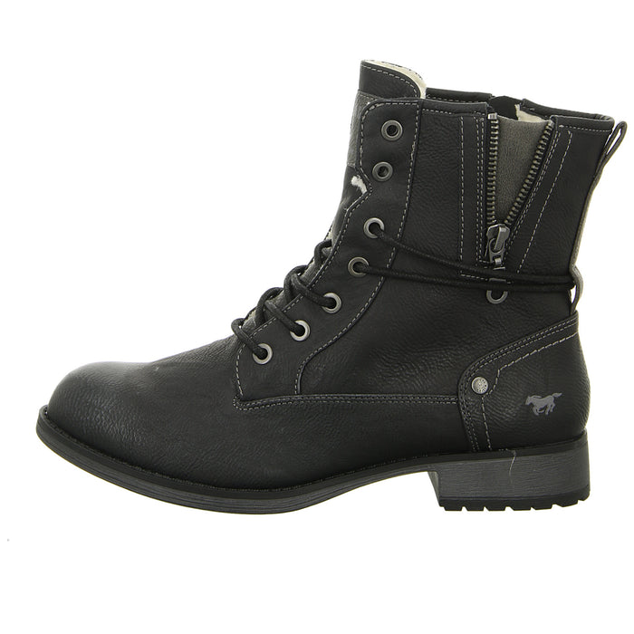 MUSTANG Schnürstiefelette Warmfutter bis 35mm Absatz (casual) - SchuhEggers.de