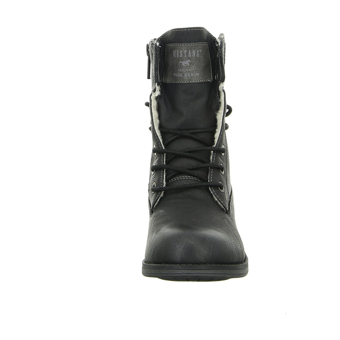 MUSTANG Schnürstiefelette Warmfutter bis 35mm Absatz (casual) - SchuhEggers.de
