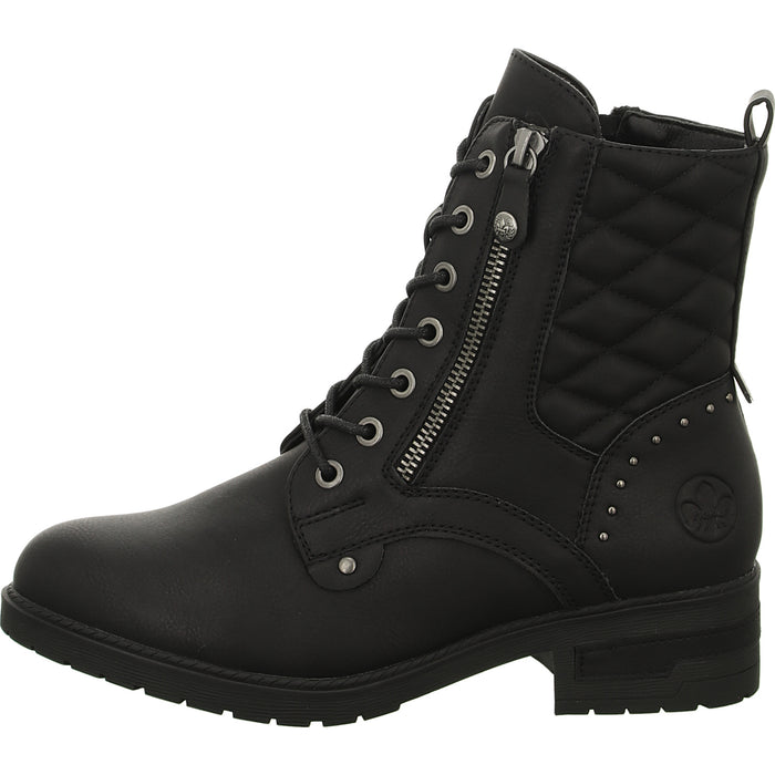 Rieker Schnürstiefelette Warmfutter bis 35mm Absatz (casual) - SchuhEggers.de