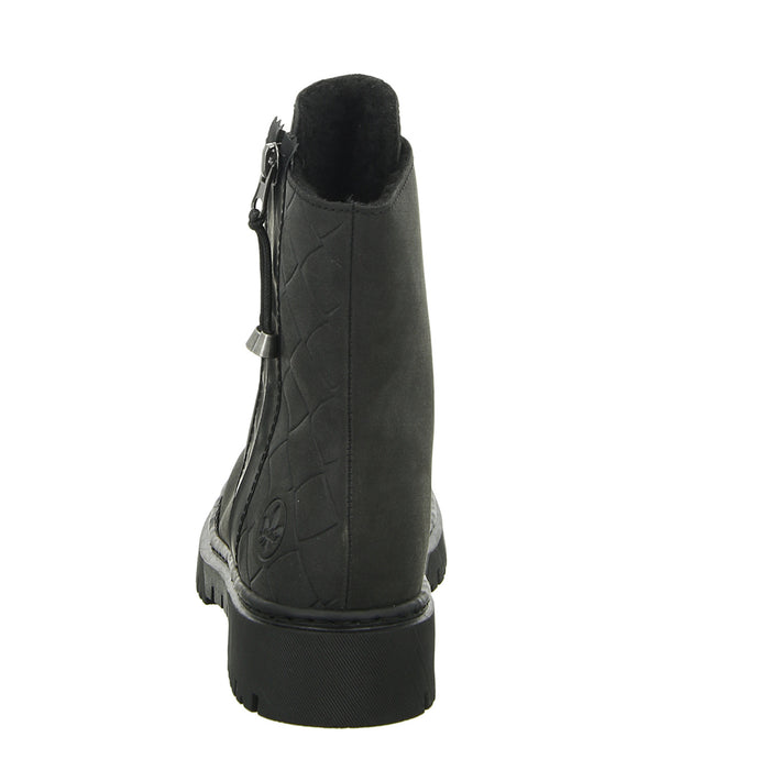 Rieker Schnürstiefelette Warmfutter bis 35mm Absatz (casual) - SchuhEggers.de