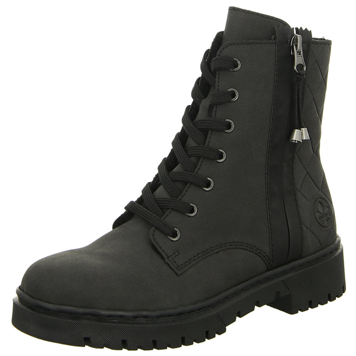 Rieker Schnürstiefelette Warmfutter bis 35mm Absatz (casual) - SchuhEggers.de