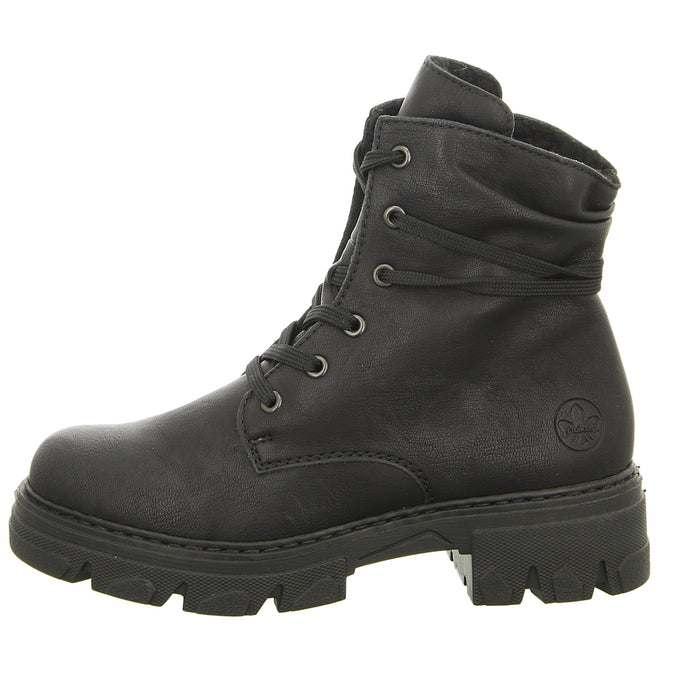 Rieker Schnürstiefelette Warmfutter bis 35mm Absatz (casual) - SchuhEggers.de