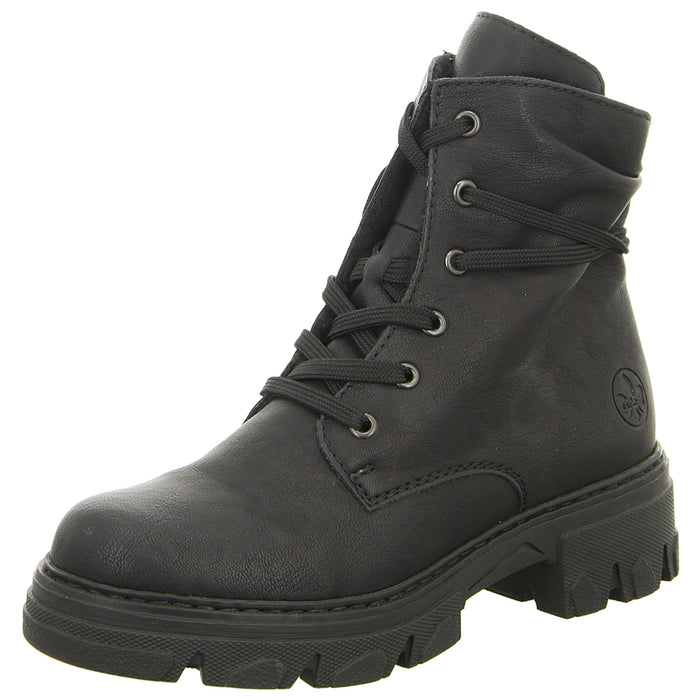 Rieker Schnürstiefelette Warmfutter bis 35mm Absatz (casual) - SchuhEggers.de