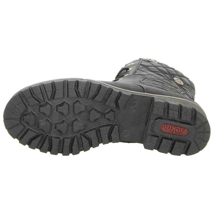 Rieker Schnürstiefelette Warmfutter bis 35mm Absatz (casual) - SchuhEggers.de