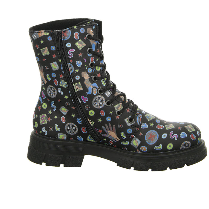 Rieker Schnürstiefelette Warmfutter bis 35mm Absatz (casual) - SchuhEggers.de