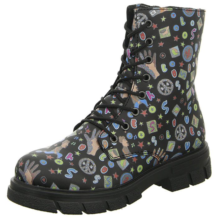 Rieker Schnürstiefelette Warmfutter bis 35mm Absatz (casual) - SchuhEggers.de