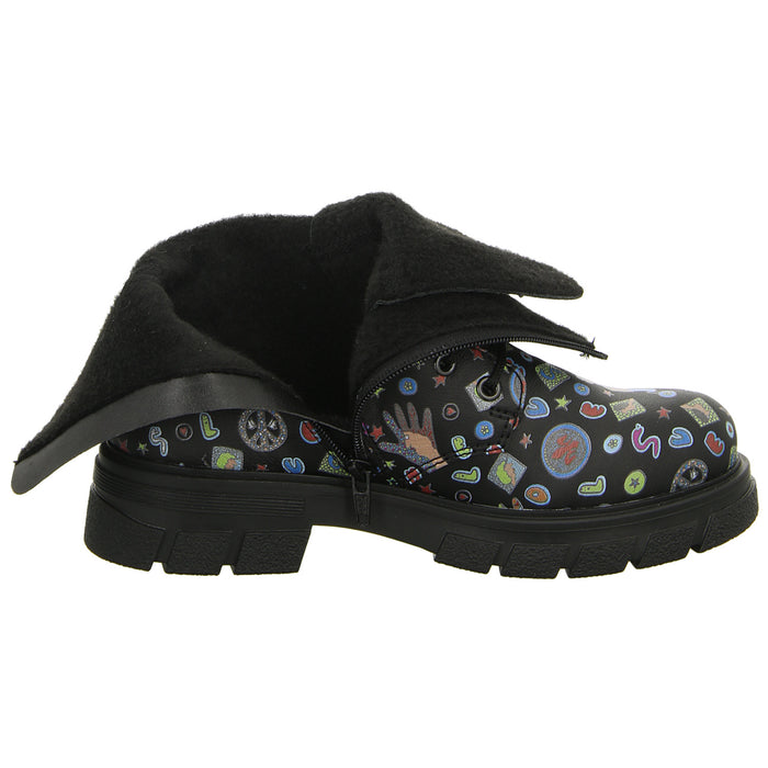 Rieker Schnürstiefelette Warmfutter bis 35mm Absatz (casual) - SchuhEggers.de