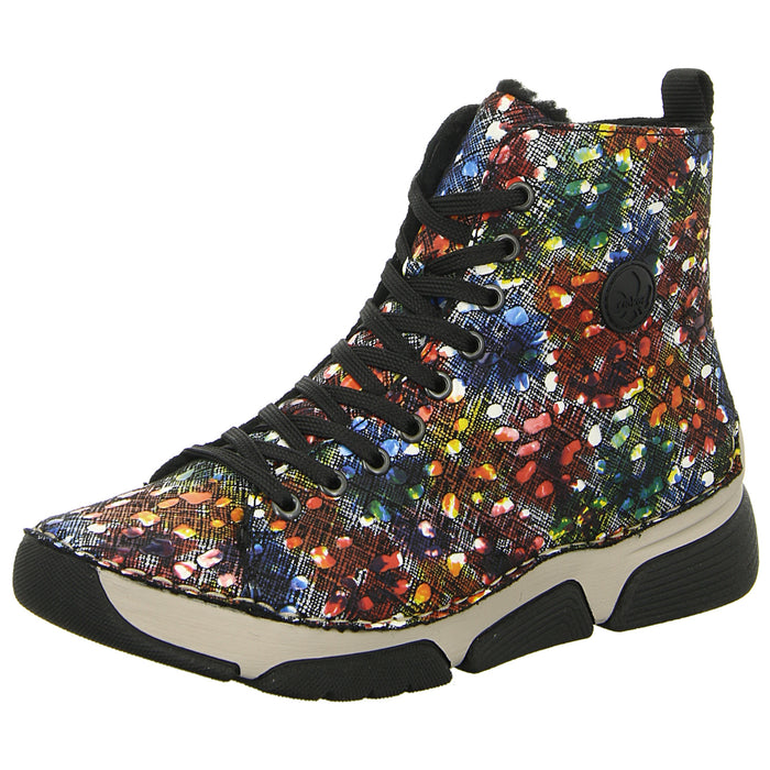 Rieker Schnürstiefelette Warmfutter bis 35mm Absatz (casual) - SchuhEggers.de
