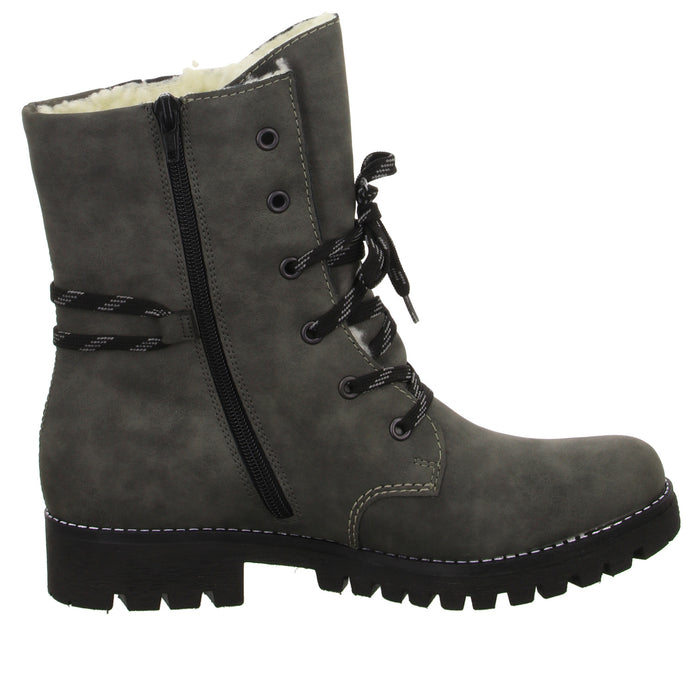Rieker Schnürstiefelette Warmfutter bis 35mm Absatz (casual) - SchuhEggers.de