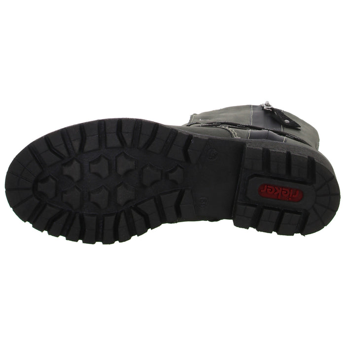 Rieker Schnürstiefelette Warmfutter bis 35mm Absatz (casual) - SchuhEggers.de