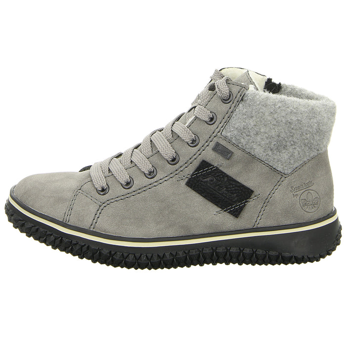 Rieker Schnürstiefelette Warmfutter bis 35mm Absatz (casual) - SchuhEggers.de