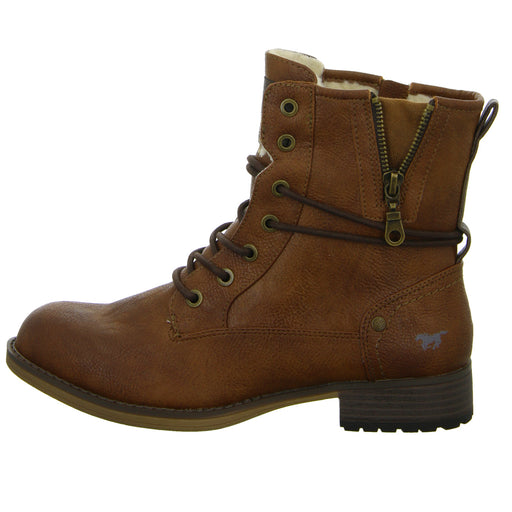 MUSTANG Schnürstiefelette Warmfutter bis 35mm Absatz (casual) - SchuhEggers.de