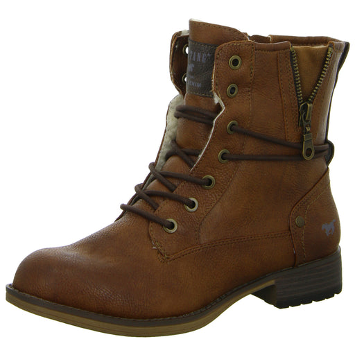 MUSTANG Schnürstiefelette Warmfutter bis 35mm Absatz (casual) - SchuhEggers.de