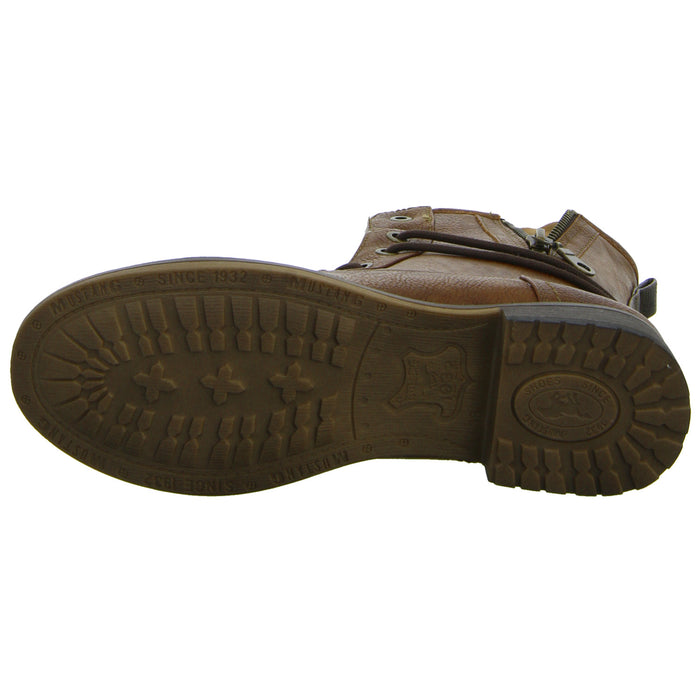 MUSTANG Schnürstiefelette Warmfutter bis 35mm Absatz (casual) - SchuhEggers.de