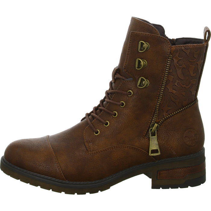 Rieker Schnürstiefelette Warmfutter bis 35mm Absatz (casual) - SchuhEggers.de