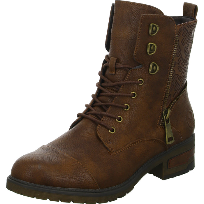 Rieker Schnürstiefelette Warmfutter bis 35mm Absatz (casual) - SchuhEggers.de