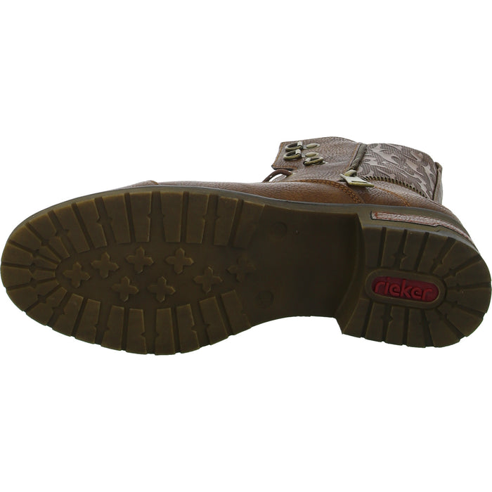 Rieker Schnürstiefelette Warmfutter bis 35mm Absatz (casual) - SchuhEggers.de