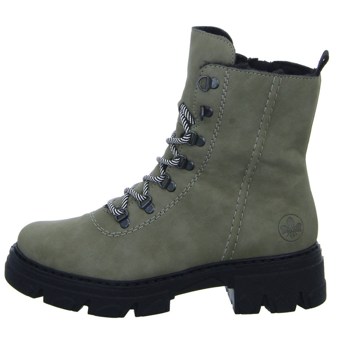 Rieker Schnürstiefelette Warmfutter bis 35mm Absatz (casual) - SchuhEggers.de